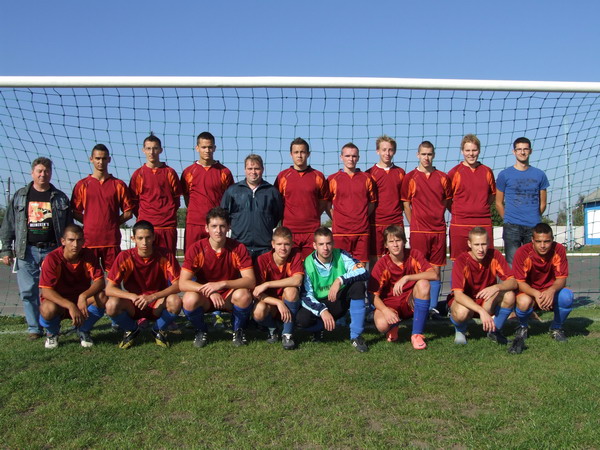 Az U19-es labdarúgó csapat (Fotó: Horváth Gábor)
